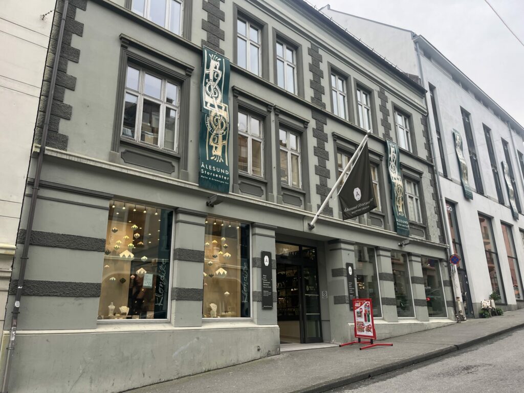 Ålesund Storsenters inngang mot Storgata.
