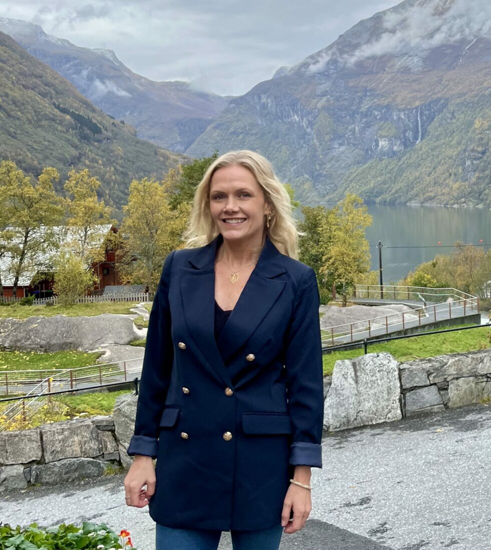 Gitte Cecilie Olsen er ansatt som ny salgssjef ved Hotel Union Geiranger. (Foto: Privat)