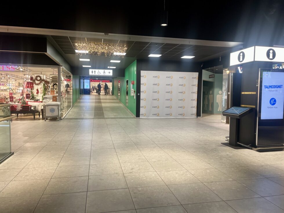 Outland åpner i de tidligere lokalene til Shoe Gallery på Amfi Moa Nord. (Foto: Anne S. B. Trandal)