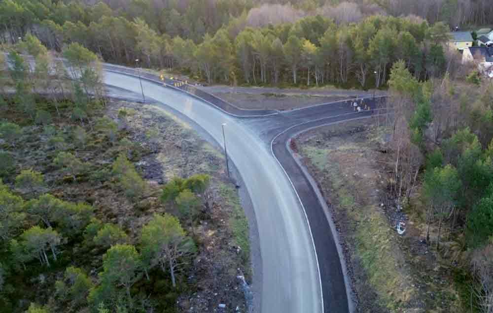 Veien mot Myrland blir ikke åpnet for personbiltrafikk. Fotograf: Eivind Finnes