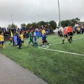 Klart for fest på Langevåg stadion, utmarsj til 1.rundekamp mot AaFK.